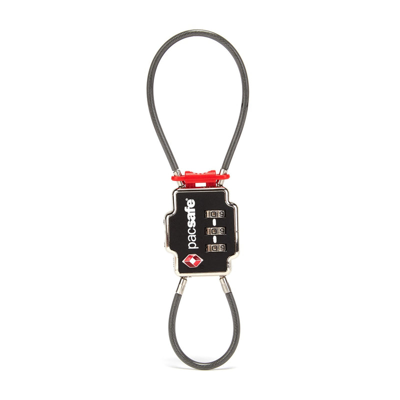 Pacsafe Tsa Accepted 3-Dial Double Cable Lock