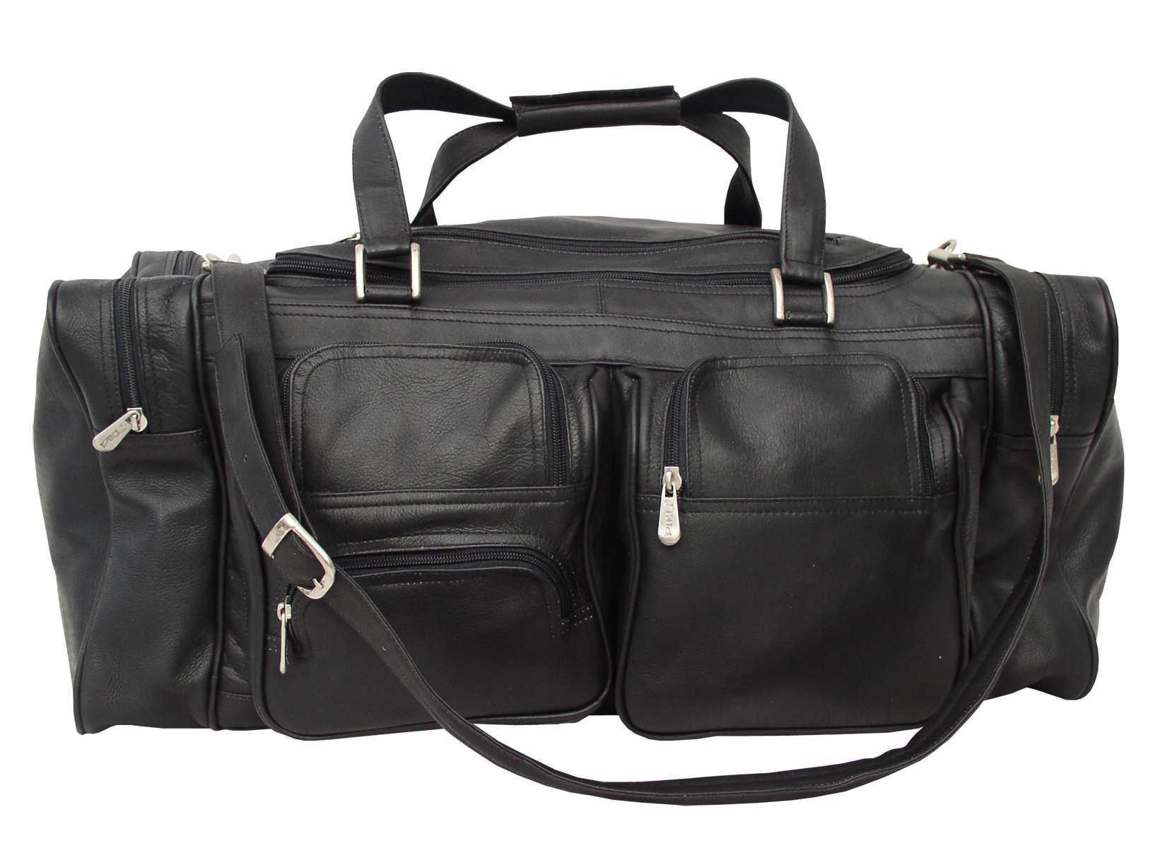 Journey – Leather Travel Luggage Duffel Bag, Chocolate