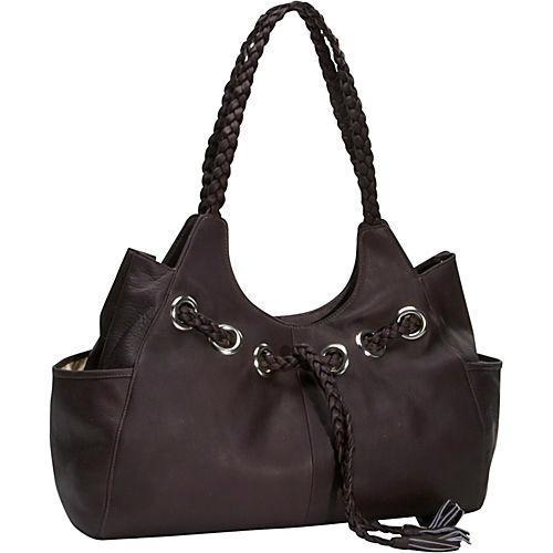 Piel Leather Braided Hobo