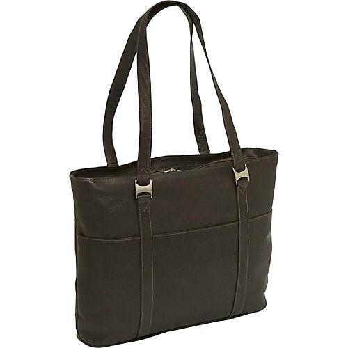 Piel Leather Computer Tote Bag