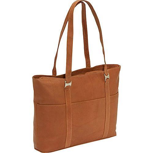 Piel Leather Computer Tote Bag