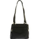 Piel Leather Double Compartment Shoulder Bag