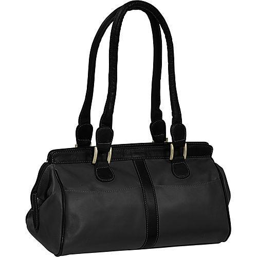 Piel Leather Double Handle Handbag