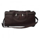 Piel Leather Duffel On Wheels