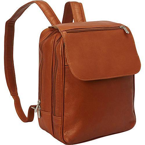 Piel Leather Flap-Over Tablet Backpack