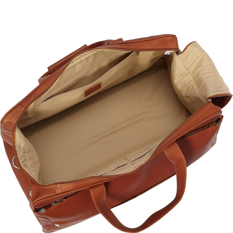 Piel Leather Hidden Pocket Duffel