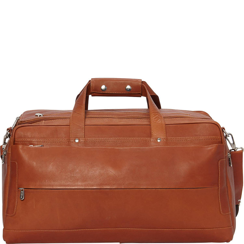 Piel Leather Hidden Pocket Duffel