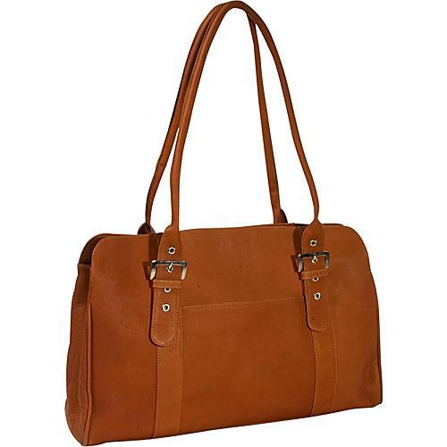 Piel Leather Ladies Buckle Business Tote