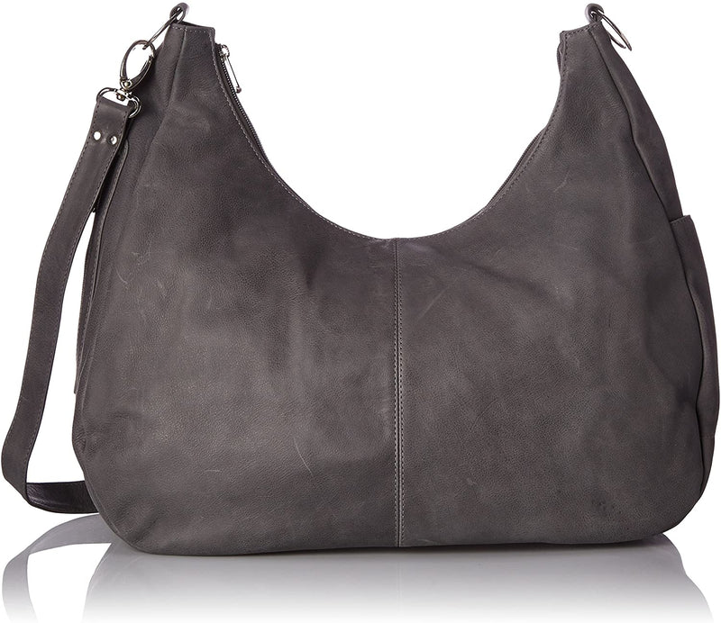 Piel Leather Large Crossbody/Hobo Shoulder Bag