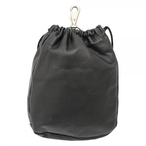 Piel Leather Large Drawstring Pouch