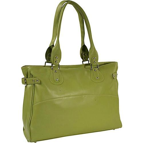 Piel Leather Large Ladies Side Strap Tote