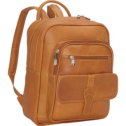 Piel Leather Medium Buckle Flap Backpack