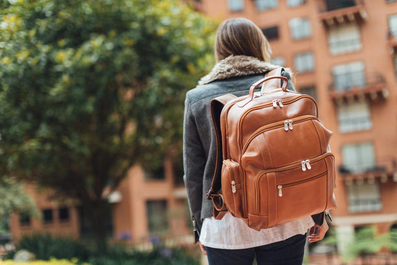 Piel Leather Positano Laptop Backpack