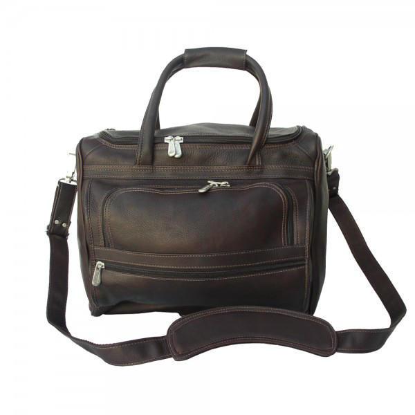 Piel Leather Small Computer Carry-All Bag