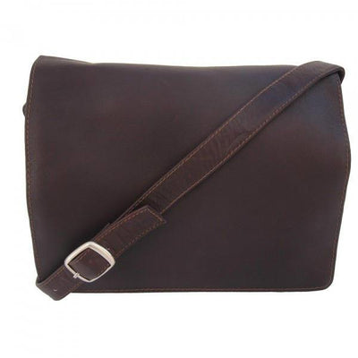 Piel Leather Small Handbag With Organizer