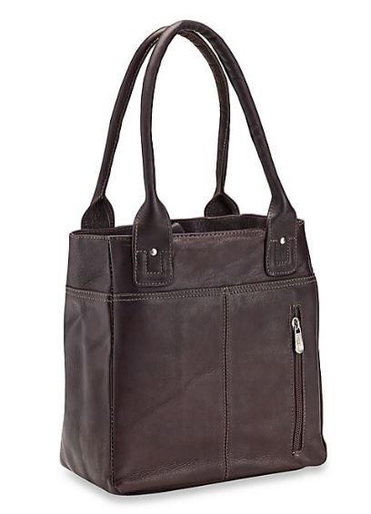 Piel Leather Small Tablet Tote