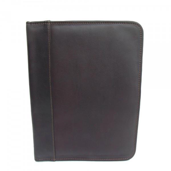 Piel Leather Three-Ring Binder