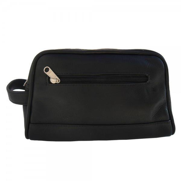 Piel Leather Top Zip Toiletry Kit