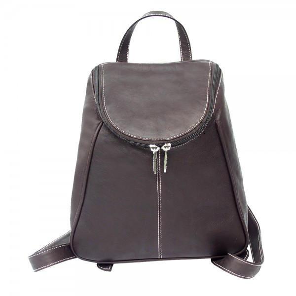 Piel Leather U-Zip Backpack