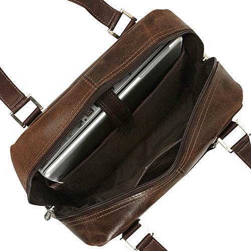 Piel Leather Vintage Laptop Carry-All/Convertible Backpack