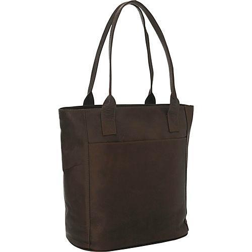 Piel Leather XL Laptop Tote Bag