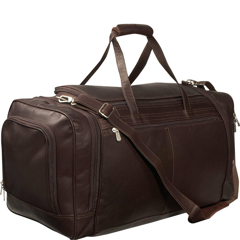 Piel Multi-Compartment Duffel Bag