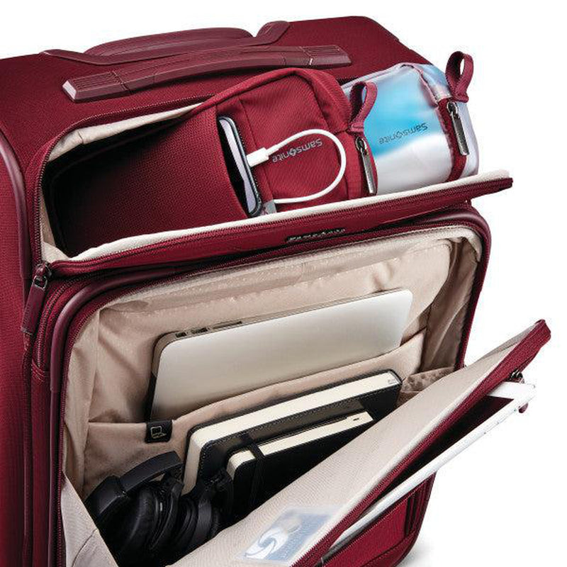 Samsonite Silhouette 17 Softside Carry-On Expandable Spinner