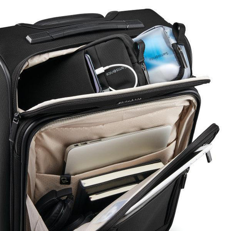 Samsonite Silhouette 17 Softside Carry-On Expandable Spinner