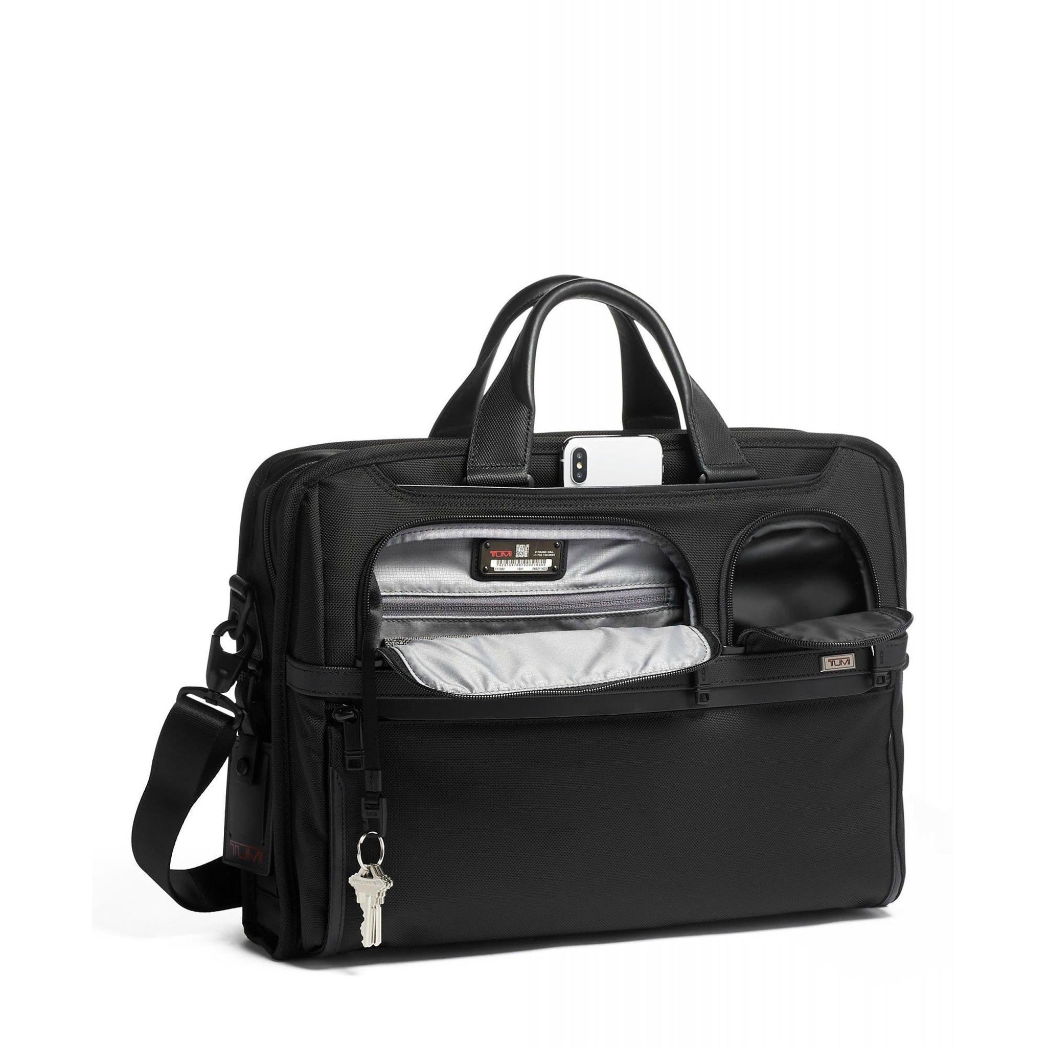 TUMI Alpha 3 Compact Large Screen Laptop Brief – Luggage Pros