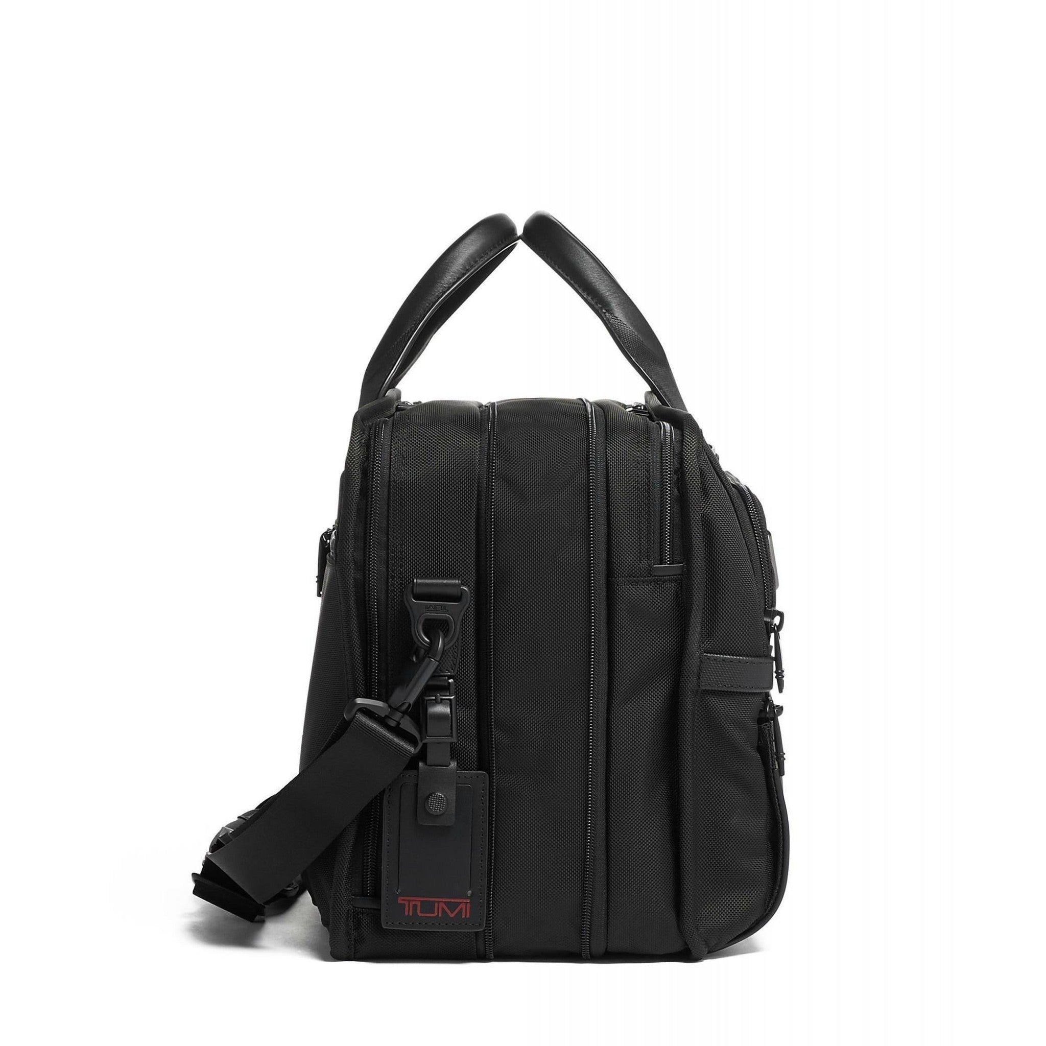 TUMI Alpha 3 Expandable Organizer Laptop Brief – Luggage Pros