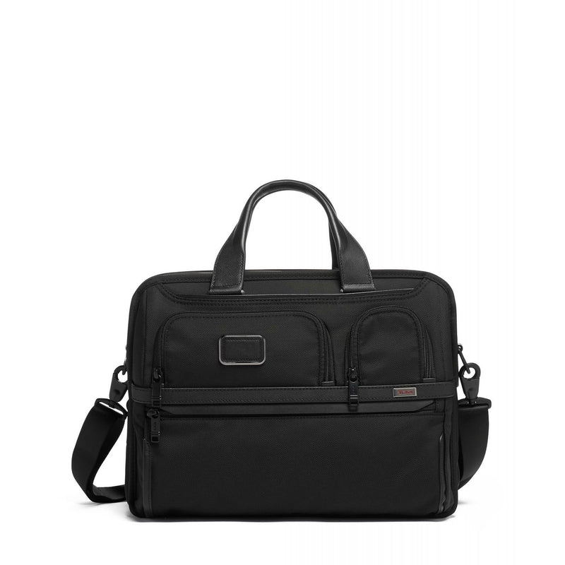 TUMI Alpha 3 Expandable Organizer Laptop Brief