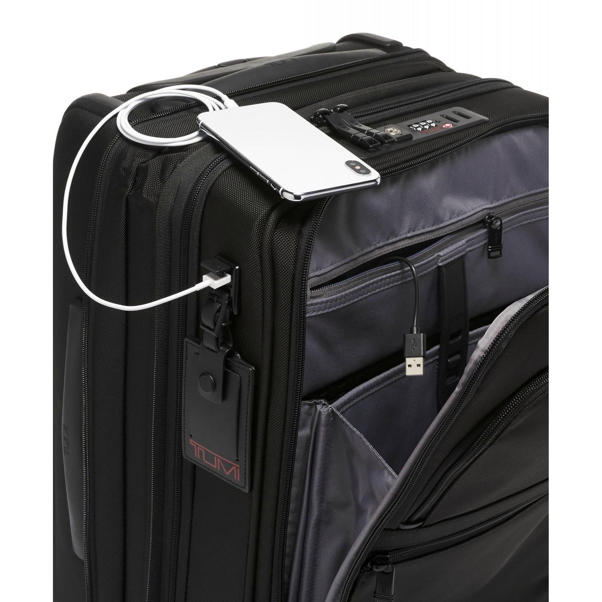 TUMI Alpha 3 International Office 4 Wheel Carry-On – Luggage Pros