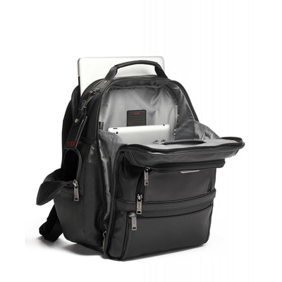 TUMI Alpha 3 Leather Brief Pack