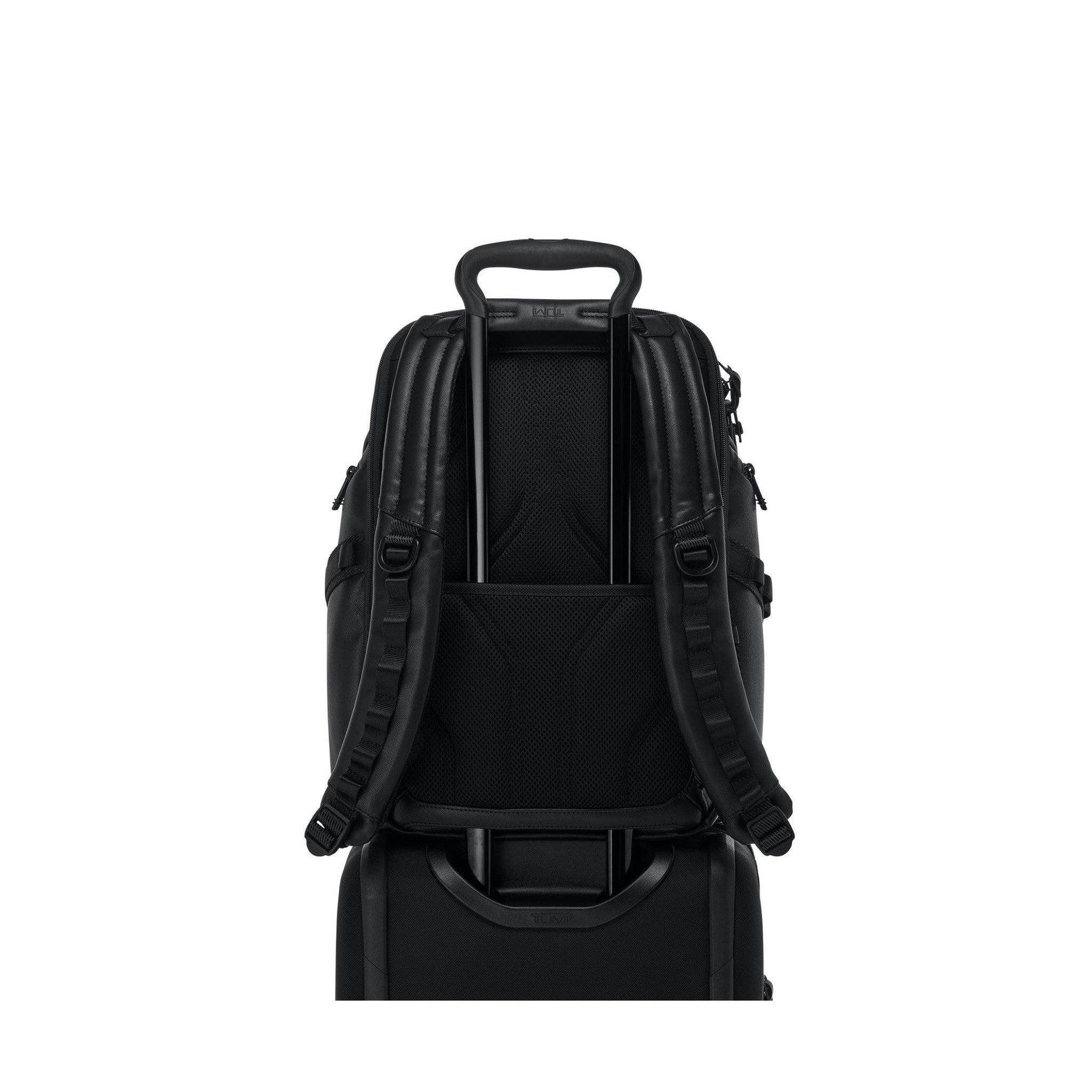 TUMI Alpha Bravo Leather Search Backpack – Luggage Pros