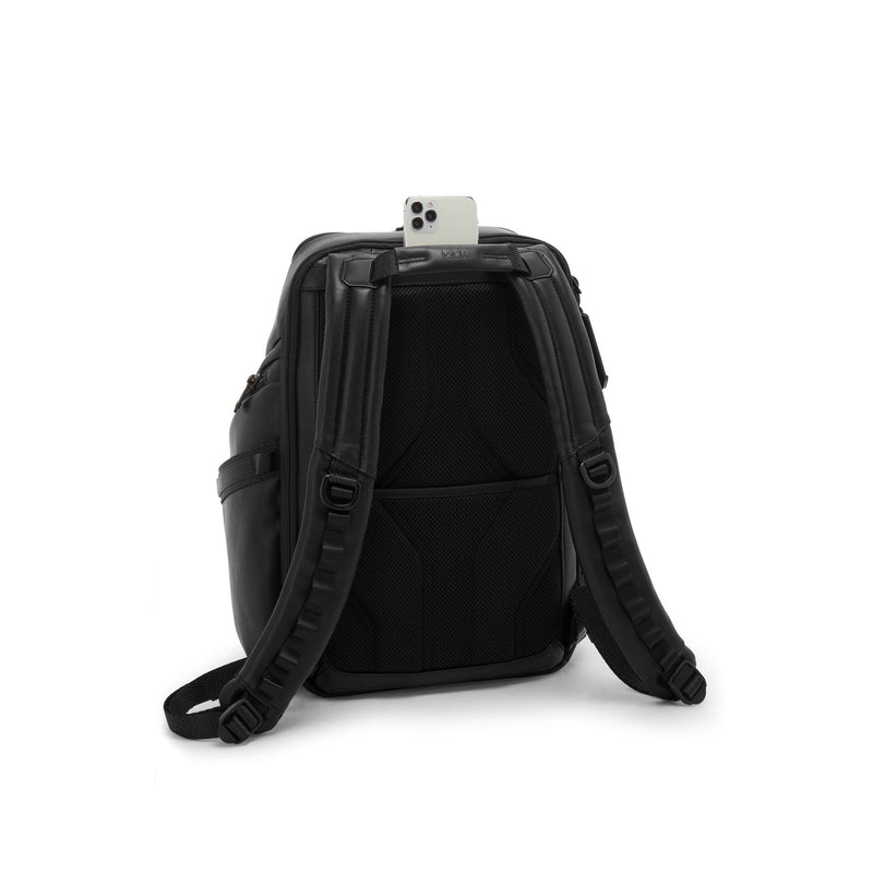 TUMI Alpha Bravo Leather Search Backpack