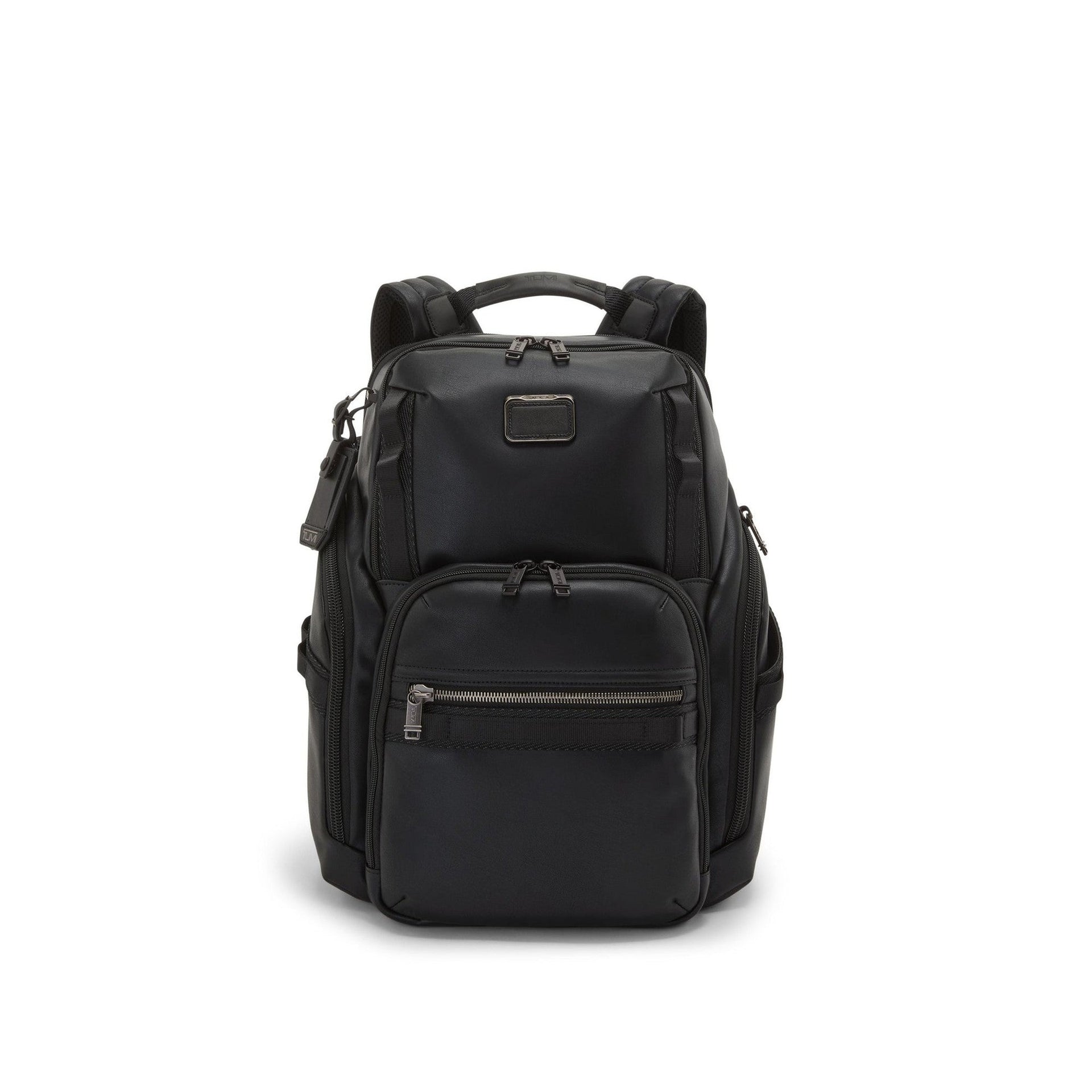bravo leather backpack TUMI Alpha Bravo Search Backpack Black Leather