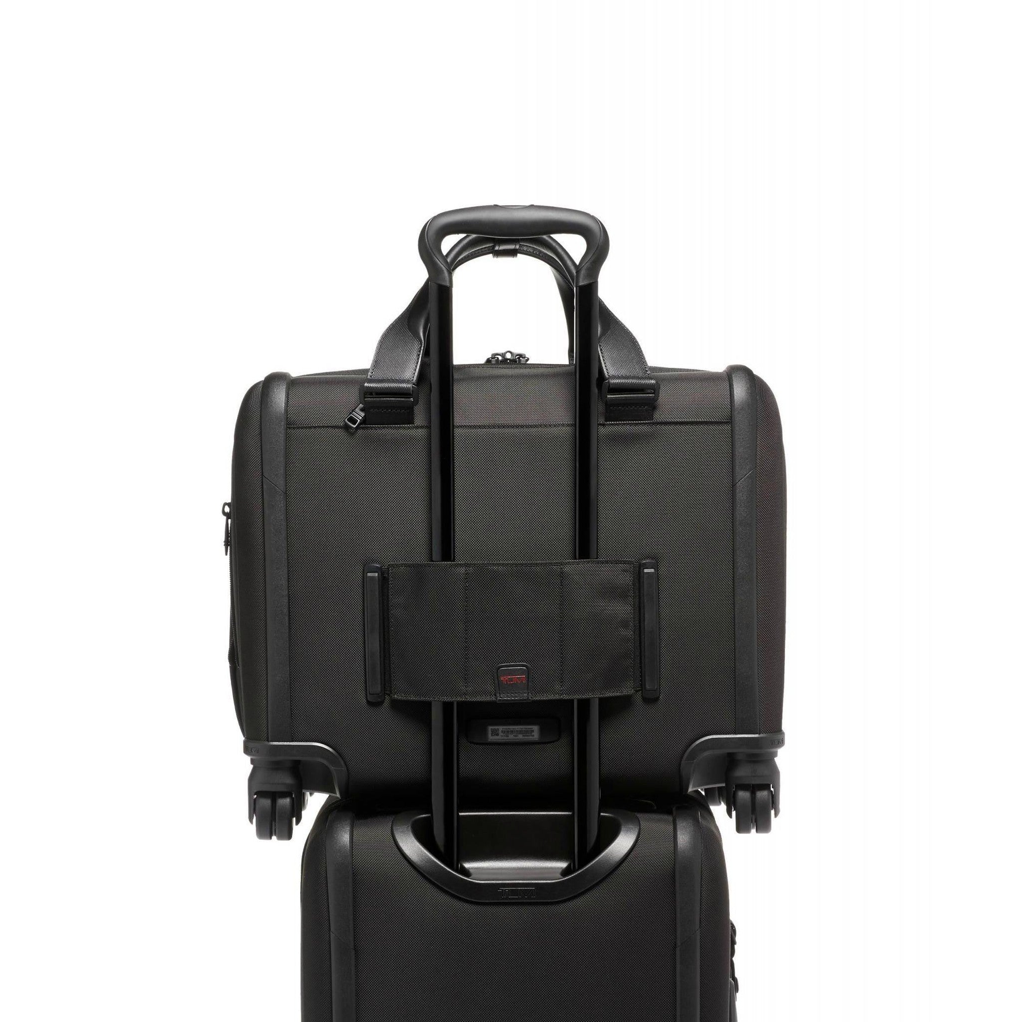 TUMI Alpha Deluxe Laptop Expandable Wheeled Brief – Luggage Pros