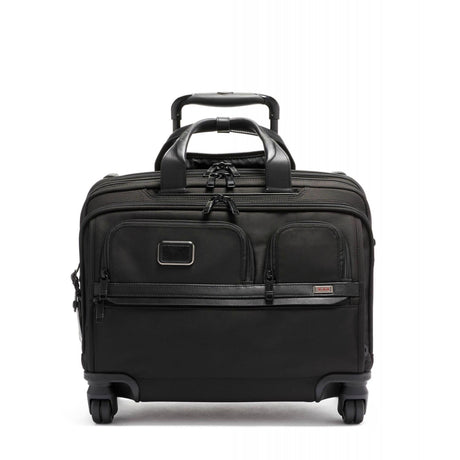 TUMI Alpha Deluxe Laptop Expandable Wheeled Brief