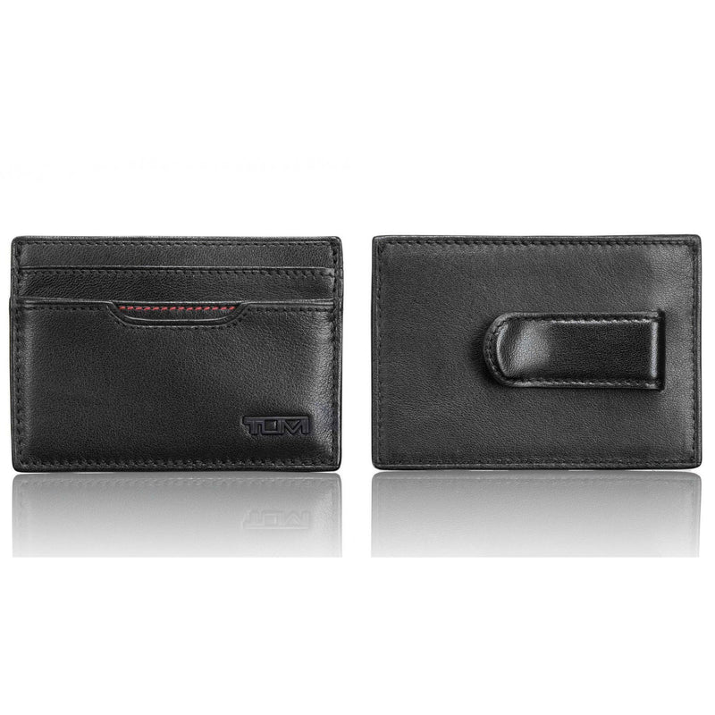 TUMI Delta RFID Money Clip Card Case