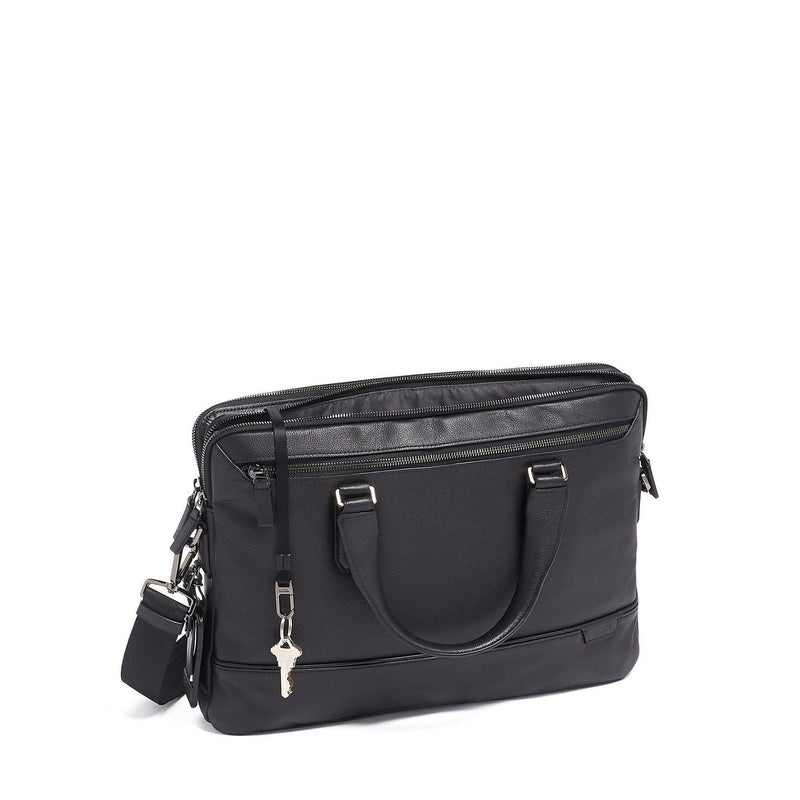 TUMI Harrison Sycamore Leather Slim Brief