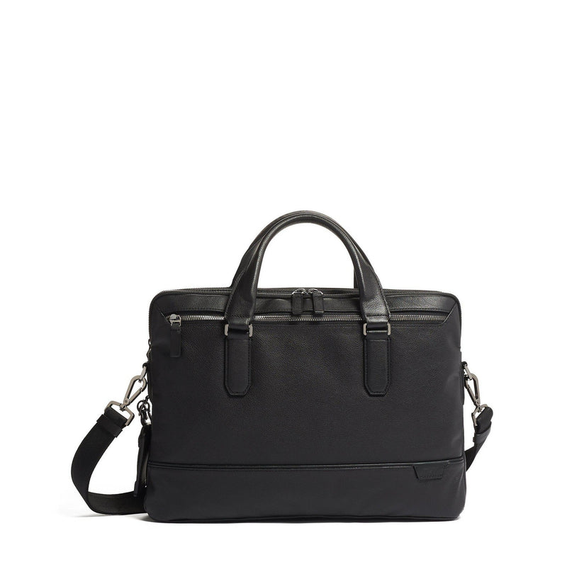 TUMI Harrison Sycamore Leather Slim Brief