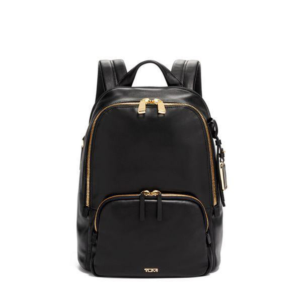 TUMI - Voyageur Mari Crossbody - Luxe Leather Crossbody Purse - Black/Gold:  Handbags: Amazon.com
