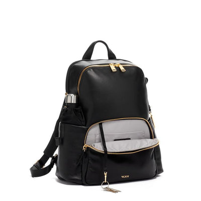 TUMI Voyageur Ruby Leather Backpack