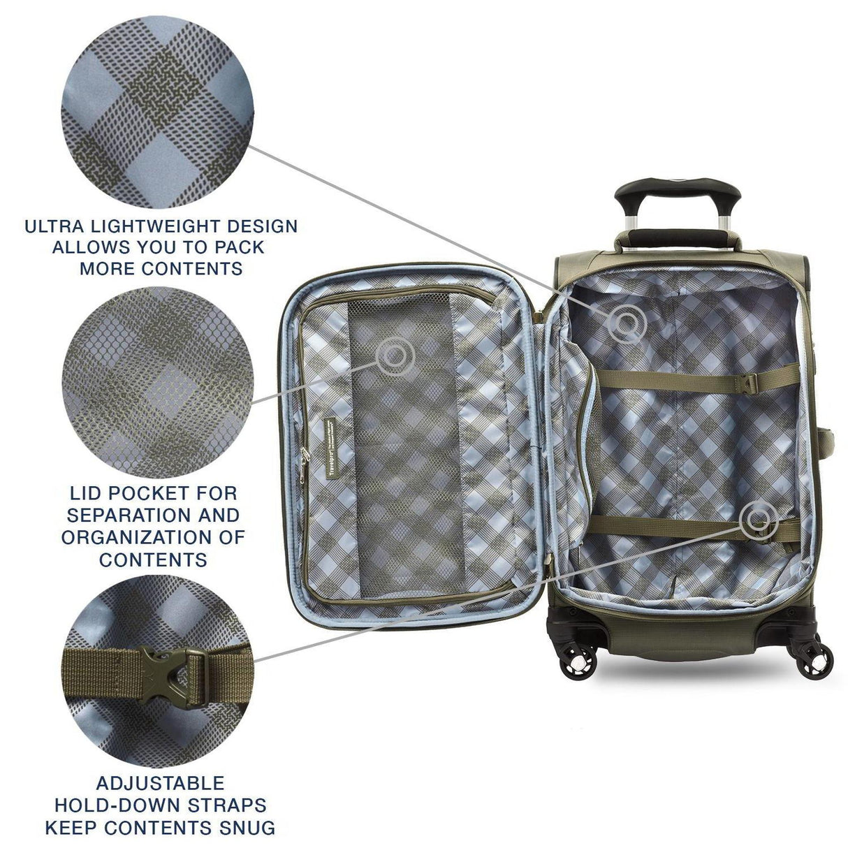 Travelpro Maxlite 5 Lightweight 21" Expandable Carry-On Spinner