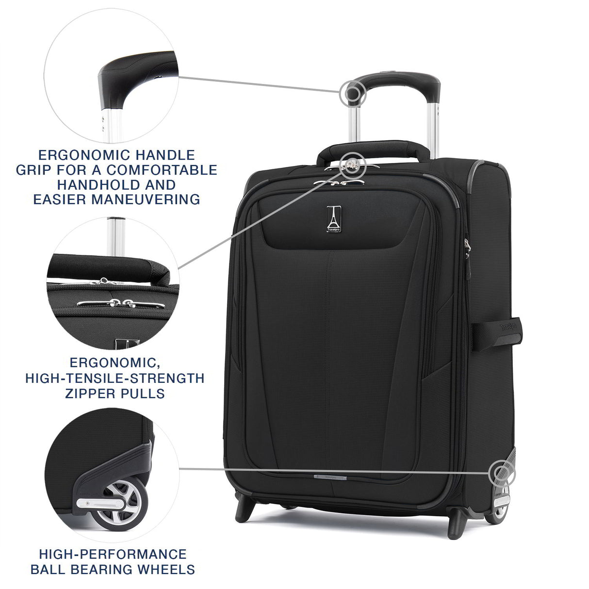 Travelpro Maxlite 5 Lightweight International Expandable Carry-On Rollaboard
