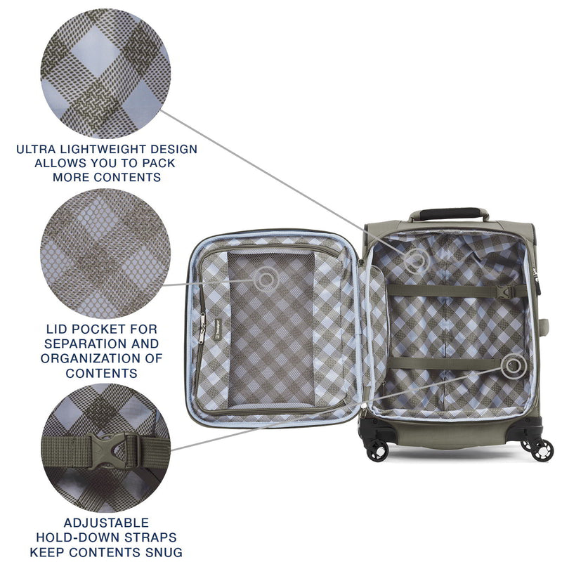 Travelpro Maxlite 5 Lightweight International Expandable Carry-On Spinner