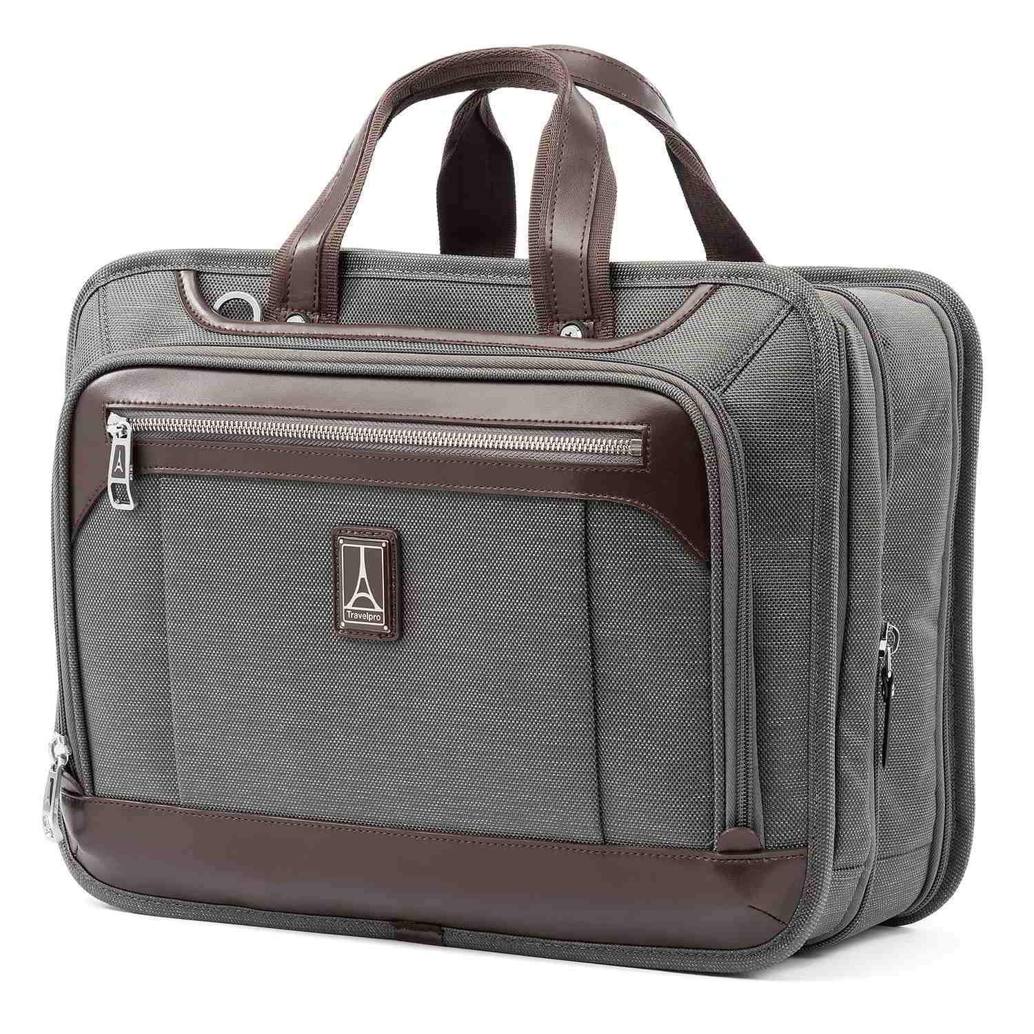Travelpro Platinum Elite Expandable Business Brief – Luggage Pros