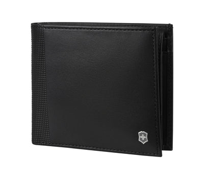 Victorinox Altius Alox Leather Delux Bi-Fold Organizer with RFID Protection