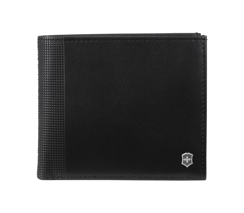 Victorinox Altius Alox Leather Delux Bi-Fold Organizer with RFID Protection