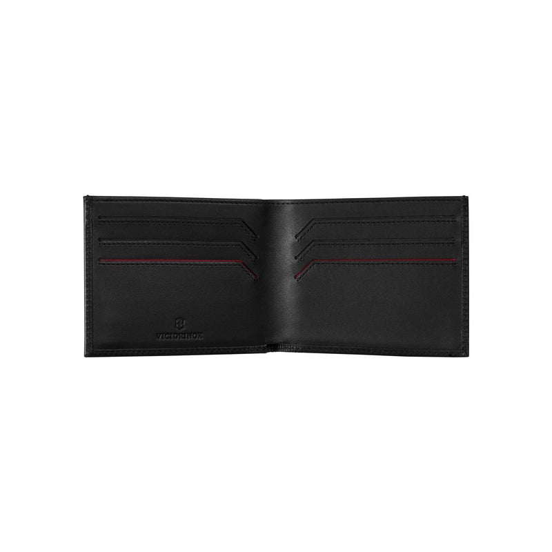 Victorinox Altius Alox Leather Slim Bi-Fold Wallet w/ RFID Protection